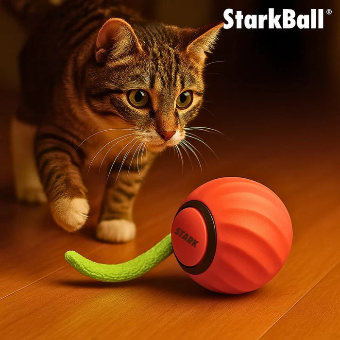 Petyco™ StarkBall 2.0 - Kedi Patisiyle Aktifleşen Akıllı Av Topu