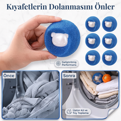TüyMatik – Çamaşır Makinesi Evcil Hayvan Tüy Toplama Topu