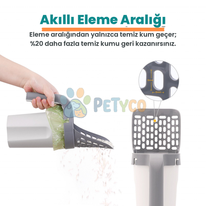 Petyco akıllı eleme aralığı - temiz kum tasarrufu