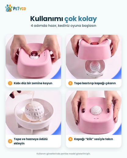 Lezzet Topu kullanım adımları