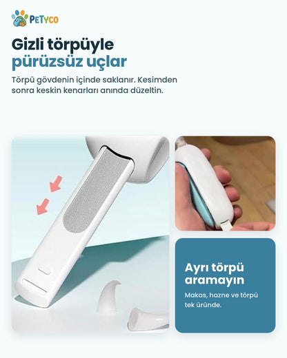 Gövdeye gizlenmiş tırnak törpüsü